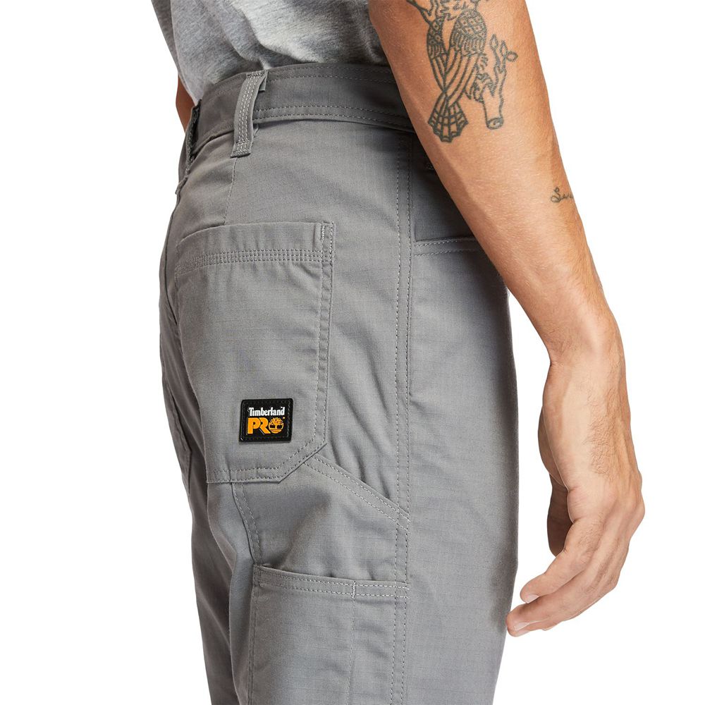 Pantalones Timberland Argentina Hombre - Pro® Work Warrior Lt Ripstop Utility - Gris - ZTWPVD-320